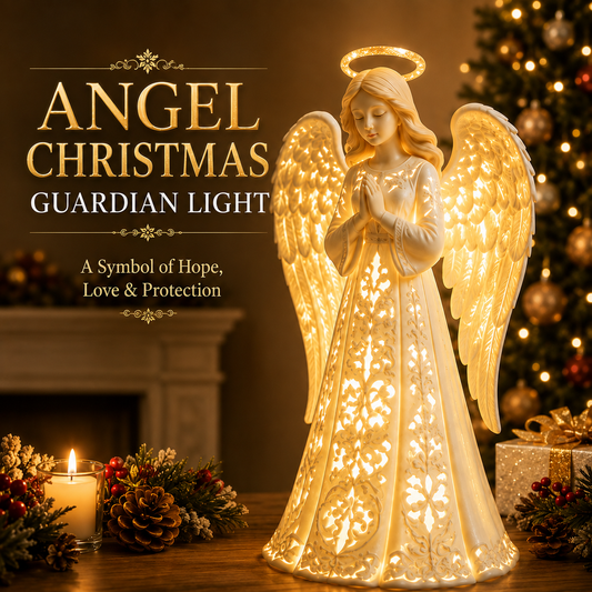 ⏳ Limited-Time Offer: 50% OFF ⏰🎉✨🔥Angel Christmas Guardian Light – A Symbol of Hope, Love & Protection