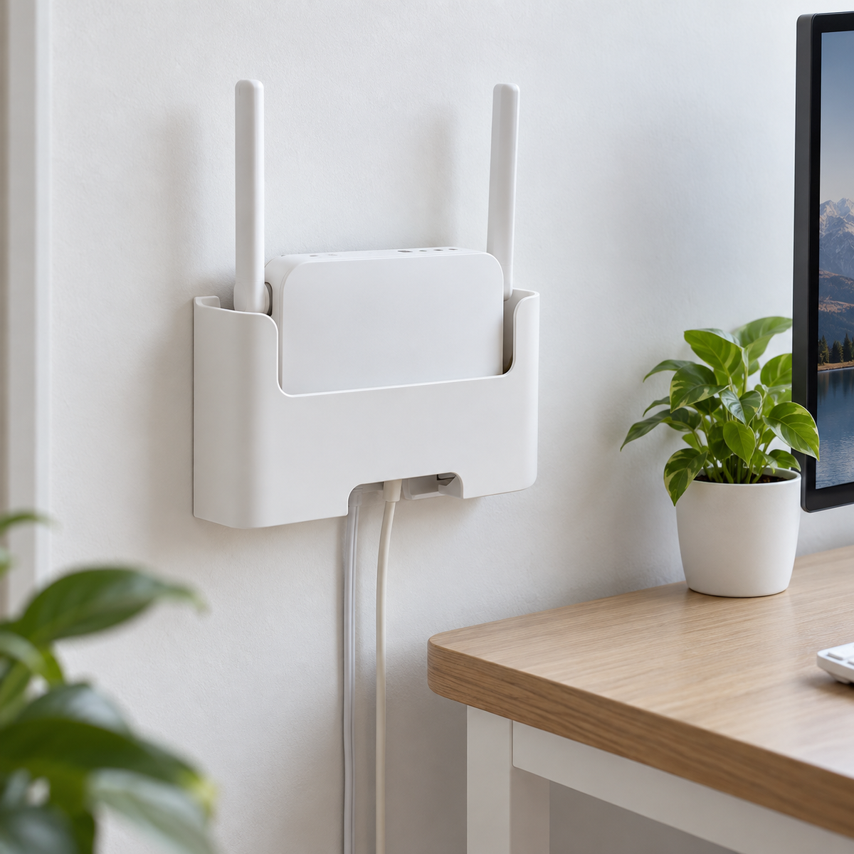 Wall-Mounted Router Holder