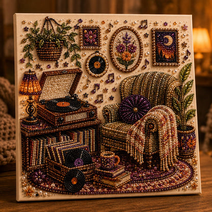 🔥HOT SALE 50% OFF🎁⚡50K+ SOLD! Almost Gone-💥✨ Cozy Hobby Rooms 3D Diamond Art Kit
