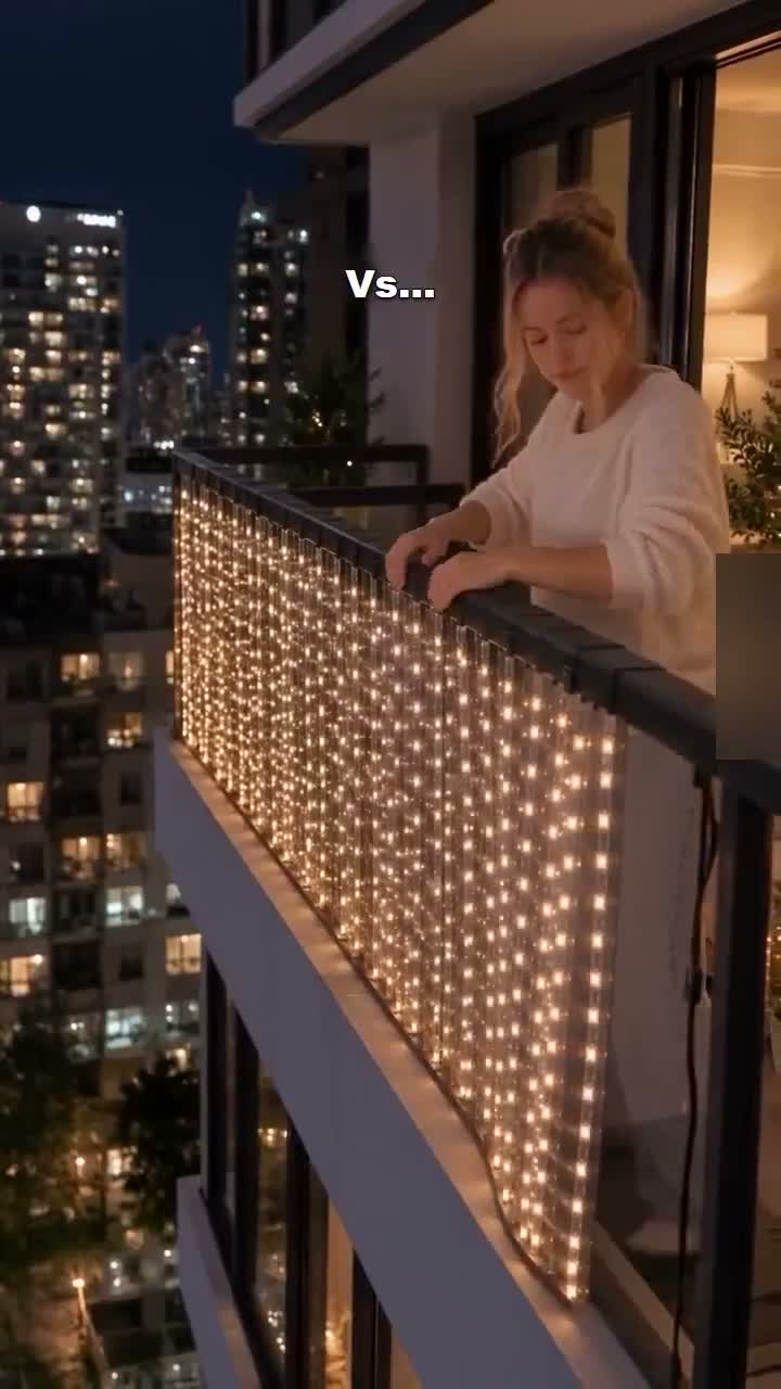 En un balcón