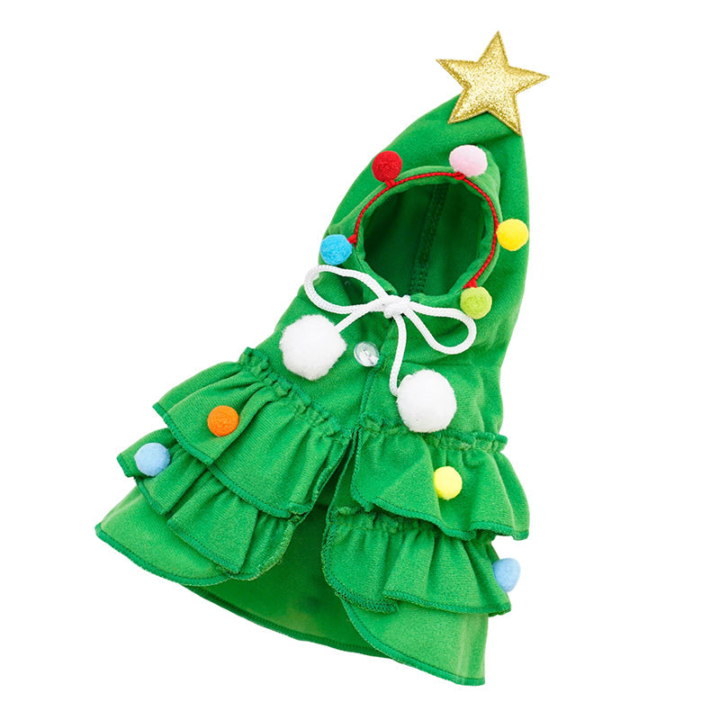 ⏳ Limited-Time Offer: 50% OFF ⏰🎉Christmas Tree Pet Cape Cloak for Cats & Dogs